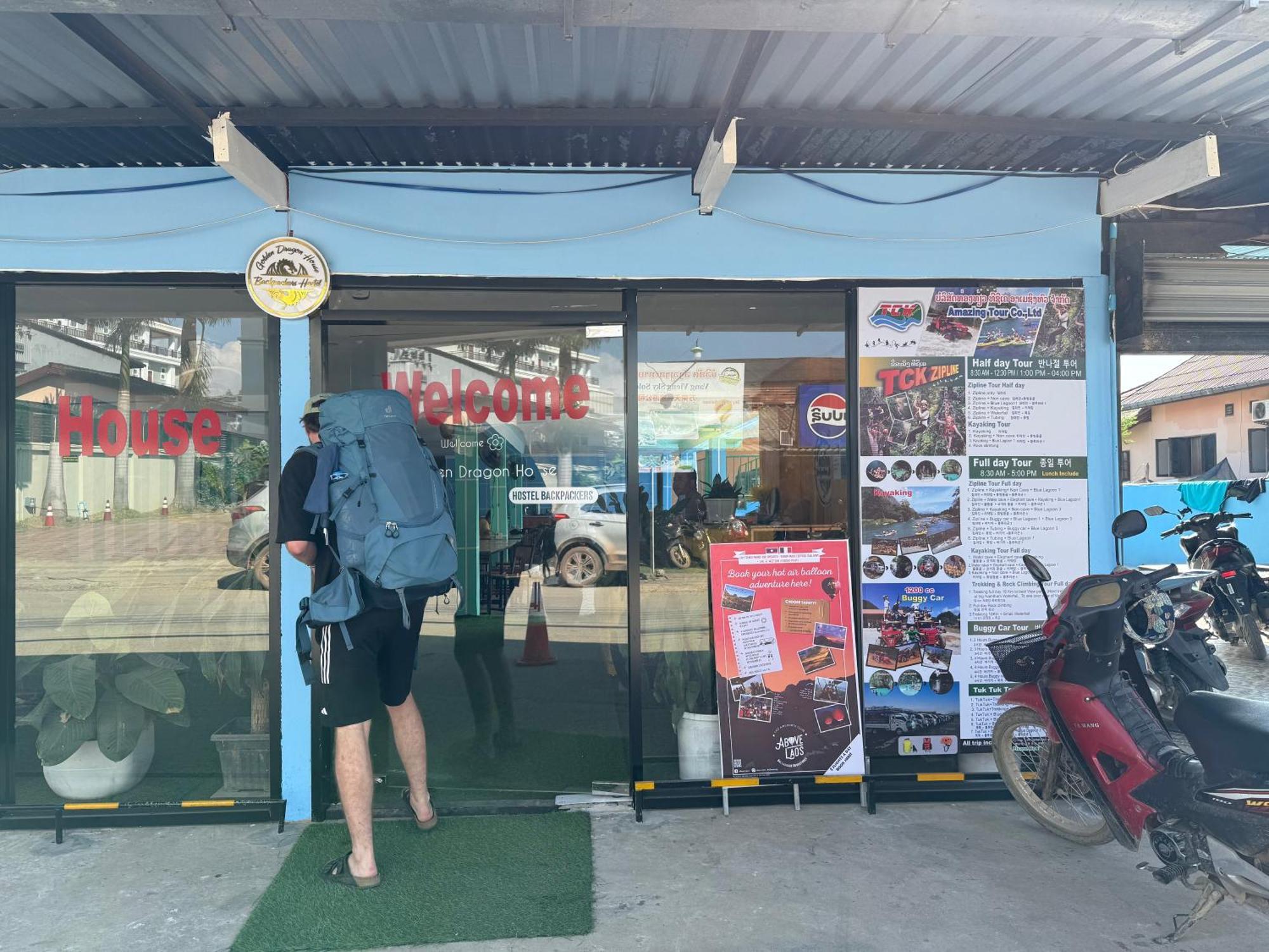 Golden Dragon House Vang Vieng Exterior photo